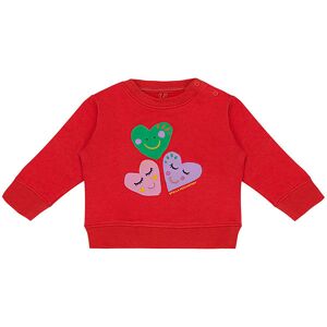 Stella Mccartney Kids Sweatshirt - Rød M. Hjerter - Stella Mccartney Kids - 18 Mdr - Sweatshirt