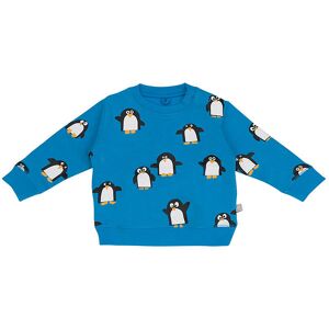 Stella Mccartney Kids Sweatshirt - Blå M. Pingviner - Stella Mccartney Kids - 18 Mdr - Sweatshirt