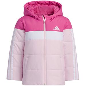 Adidas Performance Dynejakke - Lk Pad Jkt - Rosa/hvid - Adidas Performance - 7 År (122) - Dunjakke