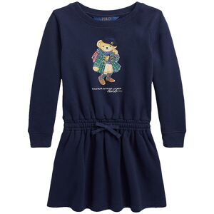 Polo Ralph Lauren Sweatkjole - Navy M. Bamse - Polo Ralph Lauren - 2 År (92) - Kjole