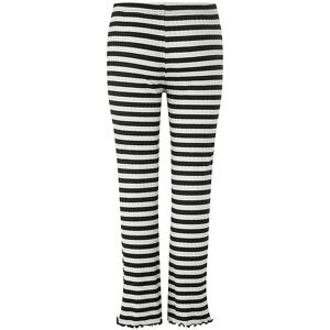 Mads Nørgaard Leggings - Lala - Black/vanilla Ice - Mads Nørgaard - 14 År (164) - Leggings