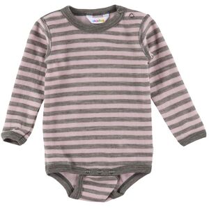 Joha Body L/æ - Uld - Grå/rosa - Joha - 70 - Body L/æ