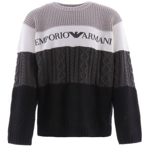 Giorgio Armani Emporio Armani Bluse - Akryl/uld - Stripes Beige - Emporio Armani - 12 År (152) - Bluse