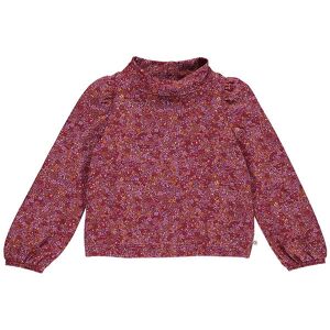 Müsli Sweatshirt - Petit Blossom - Fig/boysenberry/berry Red - Müsli - 7 År (122) - Sweatshirt