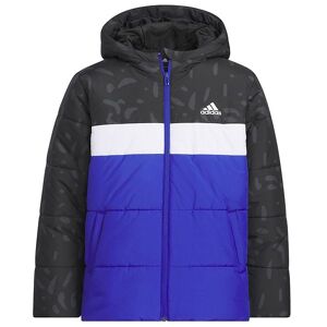 Adidas Performance Dynejakke - Jb Cb Pad Jkt - Sort/hvid/blå - Adidas Performance - 7 År (122) - Dunjakke