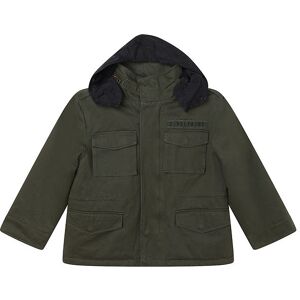 Zadig & Voltaire Jakke - Parka - Khaki/brun M. Similisten - Zadig & Voltaire - 14 År (164) - Vinterjakke