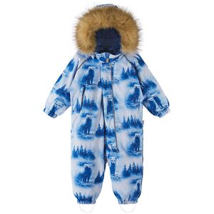 Reima Flyverdragt - Lappi - Soft Navy M. Print - Reima - 3 År (98) - Flyverdragt