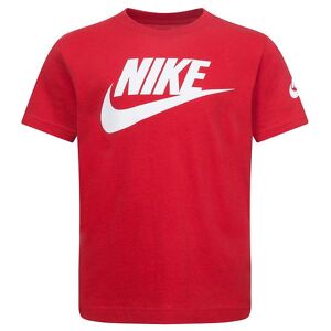 Nike T-Shirt - University Red/hvid - Nike - 7 År (122) - T-Shirt