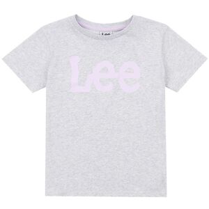 Lee T-Shirt - Wobbly Graphic - Pearl Grey Marl - Lee - 9-10 År (134-140) - T-Shirt