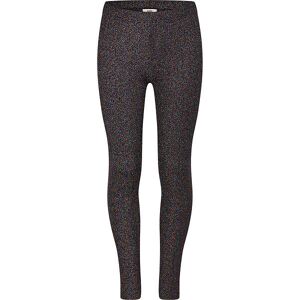 Mads Nørgaard Leggings - Lulu - Multi Black - Mads Nørgaard - 14 År (164) - Leggings