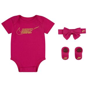 Nike Gaveæske - Futter/hårbånd/body K/æ - Pink M. Guld - Nike - 0-6 Mdr - Body K/æ