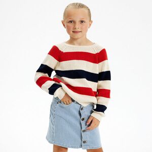 The New Bluse - Strik - Tnolly - White Swan Stripes - The New - 7-8 År (122-128) - Bluse