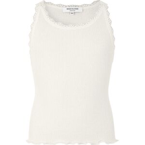 Rosemunde Top - Silke/bomuld - New White M. Blonder - Rosemunde - 12 År (152) - Tanktop