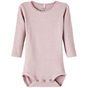 Name It Body L/æ - Noos - Rib - Nbfkab - Sepia Rose - Name It - 1½ År (86) - Body L/æ