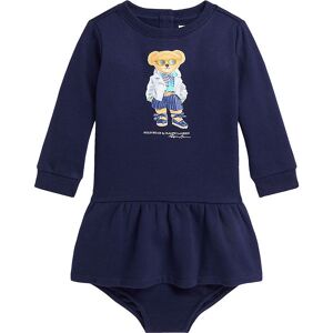 Polo Ralph Lauren Kjole M. Bloomers - Navy M. Bamse - Polo Ralph Lauren - 1 År (80) - Kjole