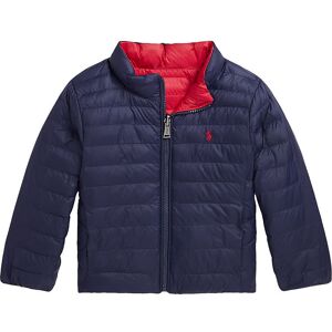 Polo Ralph Lauren Dynejakke - Vendbar - Navy/rød - Polo Ralph Lauren - 10-12 År (140-152) - Dunjakke