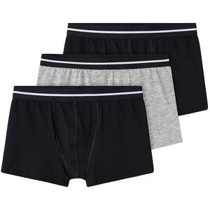 Name It Boxershorts - Noos - Nkmboxer - 3 Pak - Sort/grå - Name It - 7-8 År (122-128) - Boxershorts