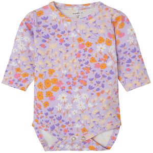 Name It Body L/æ - Nbftunna - Lilac Breeze M. Blomster - Name It - 62 - Body L/æ