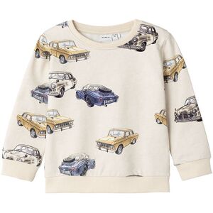 Name It Sweatshirt - Nmmbilo - Peyote Melange M. Biler - Name It - 3 År (98) - Sweatshirt