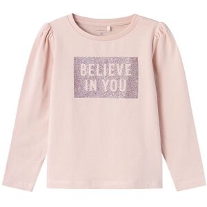 Name It Bluse - Nmfbimme - Sepia Rose M. Glitter - Name It - 5 År (110) - Bluse