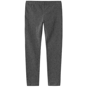 Name It Leggings - Nkfvivian - Dark Grey Melange M. Glitter - Name It - 12 År (152) - Leggings