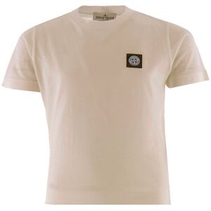 Stone Island T-Shirt - Natural Beige - Stone Island - 8 År (128) - T-Shirt