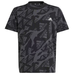 Adidas Performance T-Shirt - J Camlog T - Sort/grå - 14 År (164) - Adidas Performance T-Shirt