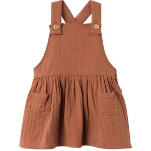 Lil Atelier Spencer - Nmftuda - Carob Brown M. Struktur - Lil Atelier - 4 År (104) - Kjole