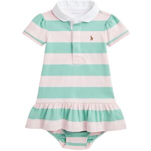 Polo Ralph Lauren Kjole M. Bloomers - Celadon/hint Of Pink - Polo Ralph Lauren - 2 År (92) - Kjole