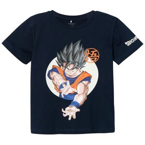 Name It T-Shirt - Nkmniallan Dragonball - Dark Sapphire M. Print - Name It - 7-8 År (122-128) - T-Shirt