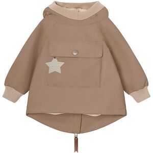 Mini A Ture Sommerjakke - Baby Vito Fleece Anorak - Pine Bark - Mini A Ture - 1½ År (86) - Sommerjakke