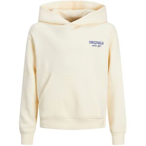 Jack & Jones Hættetrøje - Jorsantorini - Buttercream - 14 År (164) - Jack & Jones Hættetrøje