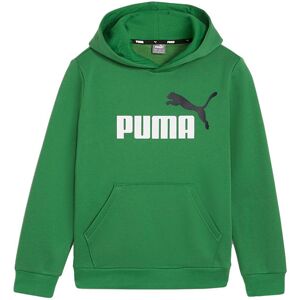 Puma Hættetrøje - Ess+ Logo Hoodie Fl B - Archive Green - Puma - 14 År (164) - Hættetrøje