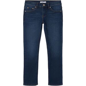 Name It Jeans - Nkmsilas - Slim - Dark Blue Denim - Name It - 9 År (134) - Jeans