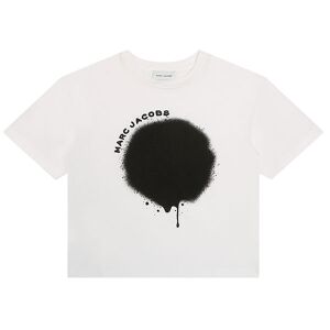 Little Marc Jacobs T-Shirt - Hvid/sort - Little Marc Jacobs - 8 År (128) - T-Shirt