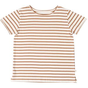 Minimalisma T-Shirt - Lin - Bronze Stripes - Minimalisma - 5 År (110) - T-Shirt