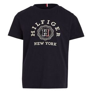 Tommy Hilfiger T-Shirt - Monotype Arch Tee - Desert Sky - Tommy Hilfiger - 6 År (116) - T-Shirt