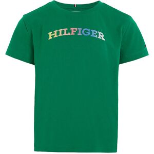 Tommy Hilfiger T-Shirt - Monotype Tee - Olympic Green - Tommy Hilfiger - 3 År (98) - T-Shirt