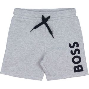 Sweatshorts - Gråmeleret M. Navy - Boss - 3 År (98) - Shorts