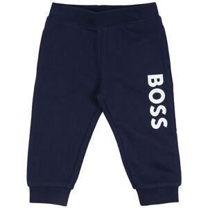 Sweatpants - Navy M. Hvid - Boss - 3 År (98) - Sweatpants