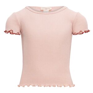 Minimalisma T-Shirt - Blomst - Silke/bomuld - Sweet Rose - Minimalisma - 5-6 År (110-116) - T-Shirt