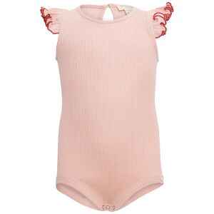 Minimalisma Body U/æ - Bippi - Silke/bomuld - Sweet Rose/poppy - Minimalisma - 2-3 År (92-98) - Body U/æ