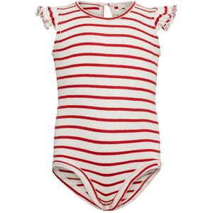 Minimalisma Body U/æ - Bippi - Silke/bomuld - Poppy Stripes - Minimalisma - 2-3 År (92-98) - Body U/æ