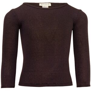 Minimalisma Bluse - Bergen - Silke/bomuld - Cacao - Minimalisma - 10-12 År (140-152) - Bluse