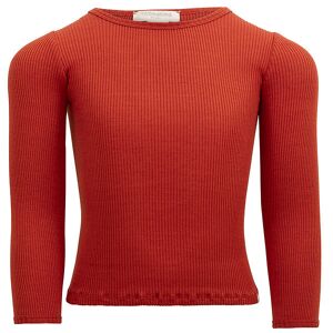 Minimalisma Bluse - Bergen - Silke/bomuld - Poppy Red - 2-3 År (92-98) - Minimalisma Bluse