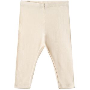 Wheat Leggings - Rib - Maddy - Cream - Wheat - 1½ År (86) - Leggings