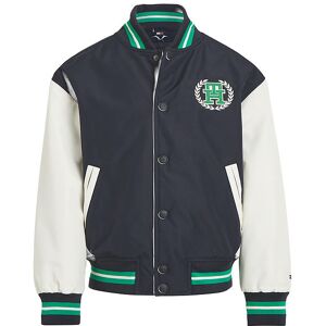 Tommy Hilfiger Jakke - Varsity Jacket - Desert Sky - 14 År (164) - Tommy Hilfiger Overgangsjakke