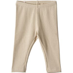 Wheat Leggings - Rib - Jules - Feather Gray - Wheat - 2 År (92) - Leggings