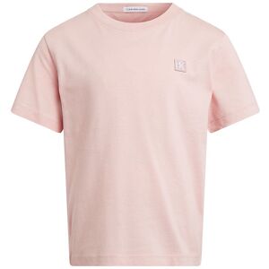 Klein T-Shirt - Mono Mini Badge - Sepia Rose - Calvin Klein - 14 År (164) - T-Shirt