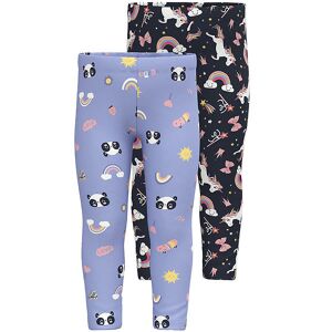 Name It Leggings - Nmfvivian - 2-Pak - Easter Egg/dark Sapphire - Name It - 5 År (110) - Leggings